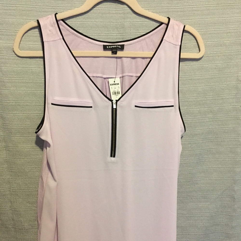 Express sleeveless blouse